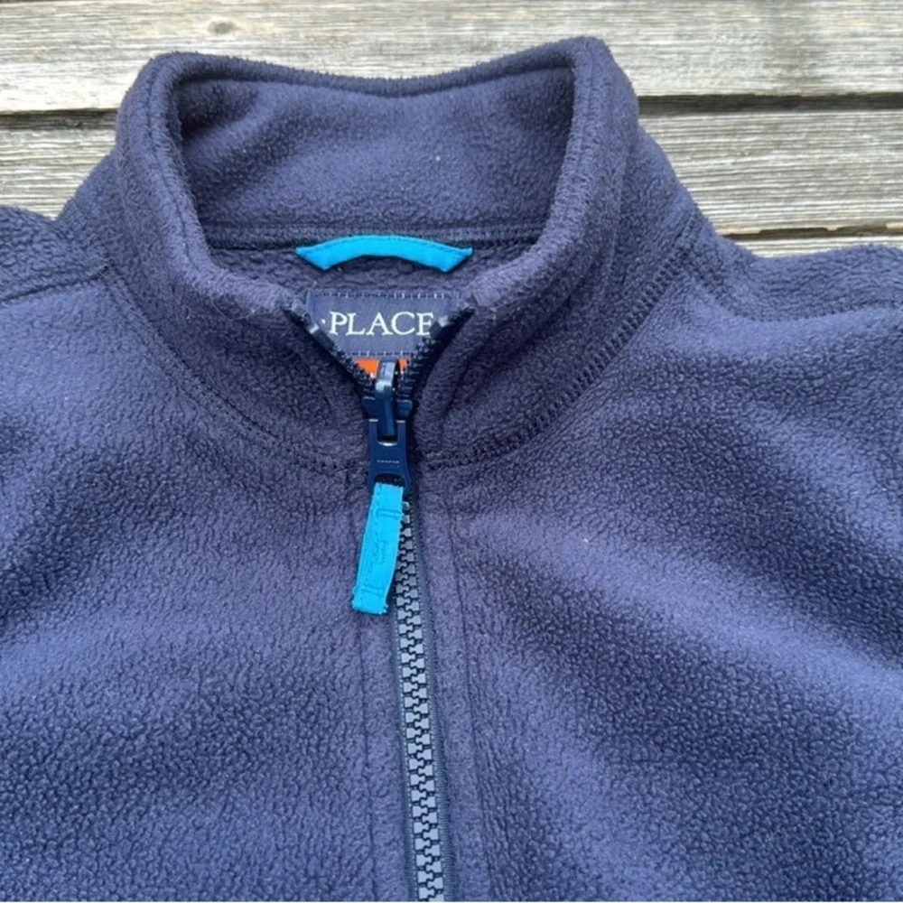 THE CHILDREN’S PLACE navy youth fleece Size 7-8